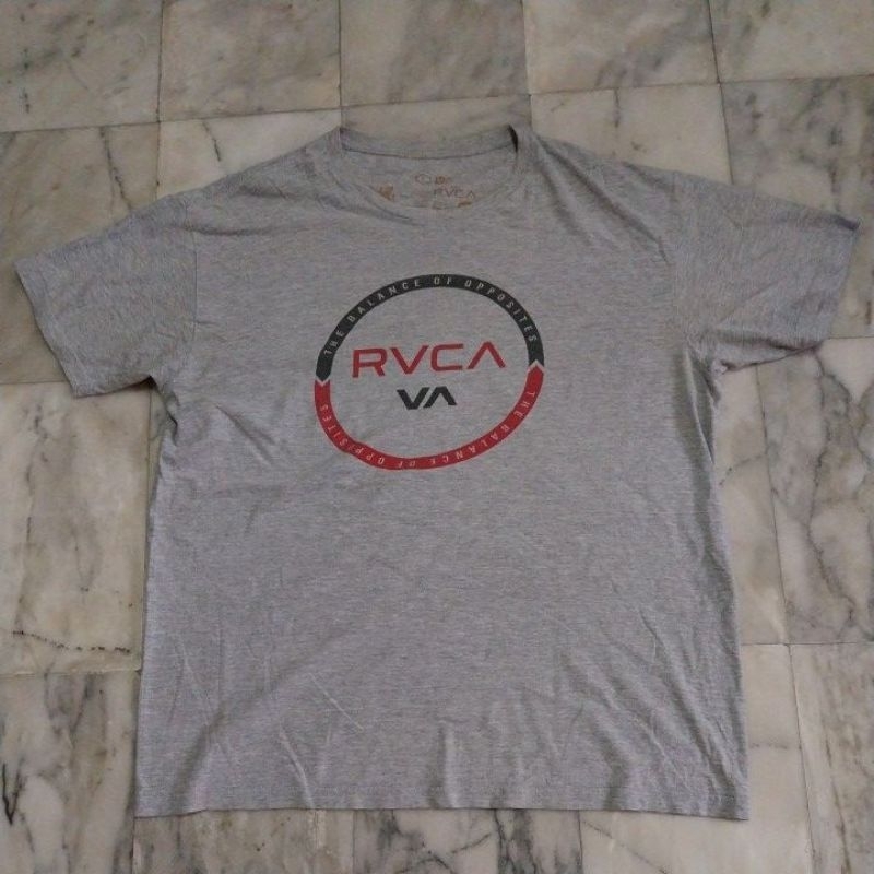 เสื้อยืดแขนสั้น แนวสเก็ตบอร์ด RVCA แท้ มือสอง สภาพดี ของพร้อมส่งครับ