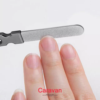 Caravan Crew Nail file ตะไบเล็บ ตะไบหยาบ ตะไบละเอียด ตะไบบัฟ