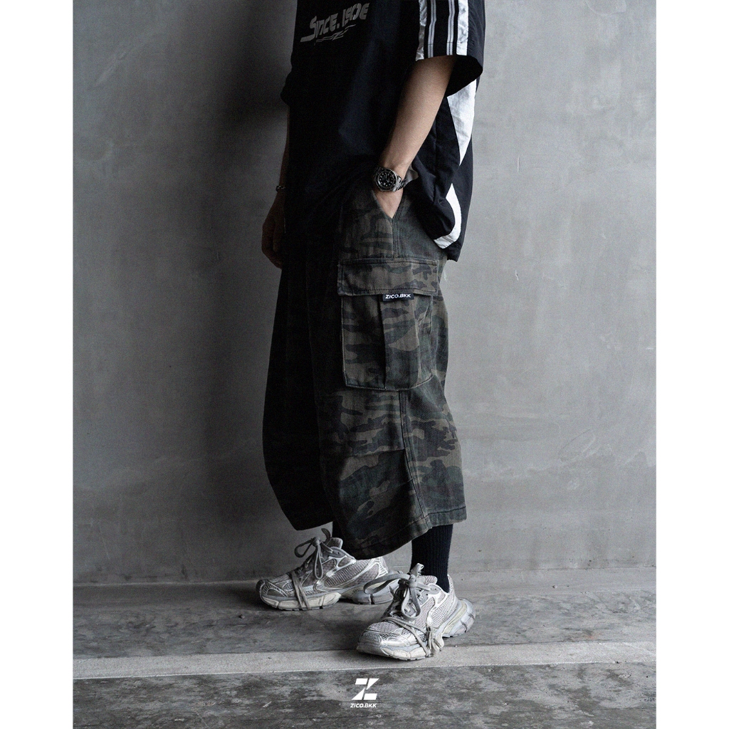 ZICO.BKK Workwear Camo Jorts