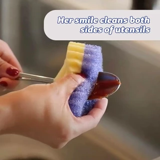 Scrub Mommy colors flextexture and resofoam sponge สครับมัมมี่ ใยขัด ขจัดคราบ พร้อมฟองน้ำ 3 pcs/pack