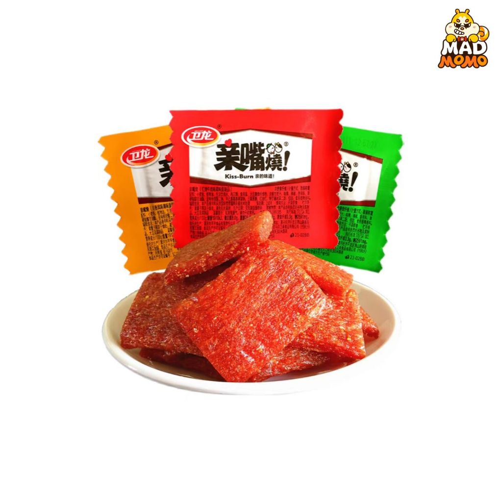 เว่ยหลง ล่าเถียวหม่าล่า ล่าเถียวแผ่น พร้อมส่งจากไทย Madmomo  Weilong หม่าล่าเผ็ดชา