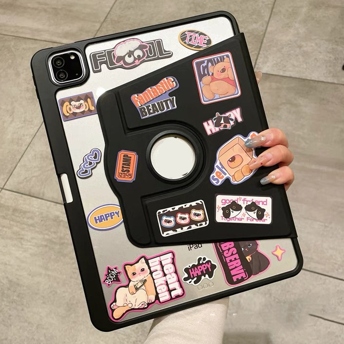เคสฝาพับ สำหรับ เรดมี่ แพด เอสอี Smart Case For Redmi Pad SE 8.7 นิ้ว เคส 360°หมุนตั้ง/นอนได้ ช่องใส่ปากกาทางขวา
