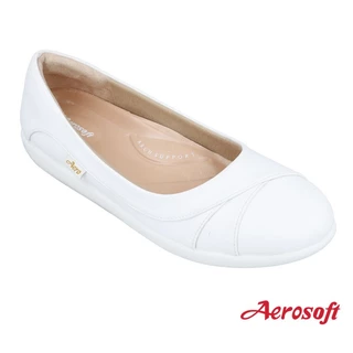 Aerosoft (แอโร่ซอฟ) รองเท้าคัทชูผู้หญิง เพื่อสุขภาพ รองเท้าคัทชูสีดำ รุ่น Healthy B1 (NW9191)