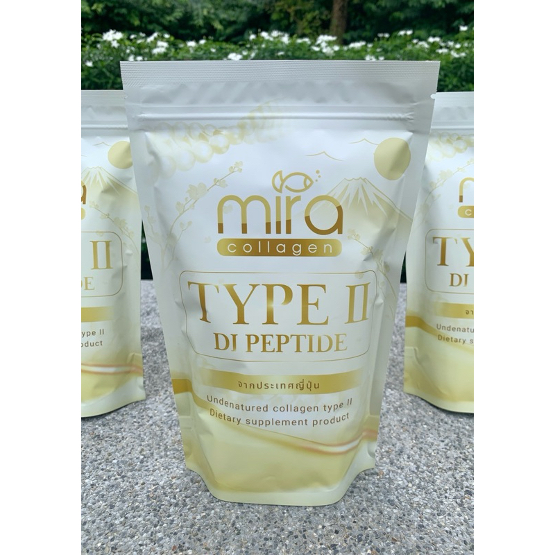 MIRA Collagen Type II และ Di-peptide บำรุงข้อต่อ  200,000 มิลลิกรัม ทานได้ 40 วัน