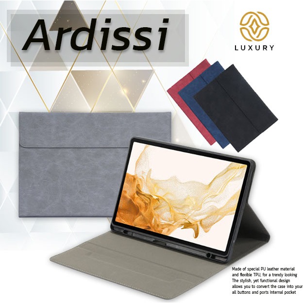 ARDISSI เคส Samsung Tab S9 S10 Plus S9 Ultra FE+ S6 Lite S7 S8 S7 Plus S8 Plus S7 FE S8 Ultra