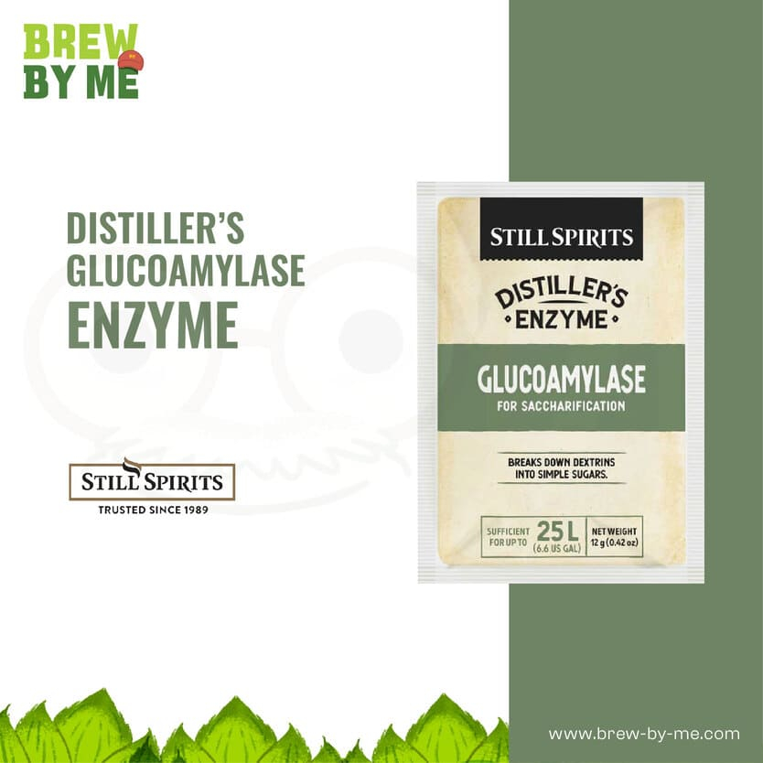 Distiller's Glucoamylase Enzyme- Still Spirits (12g)