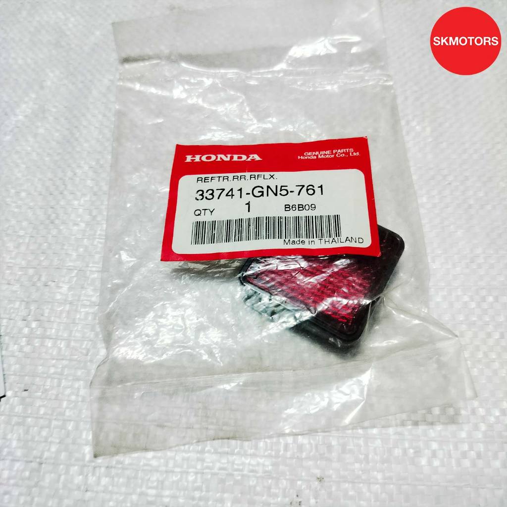 ทับทิมสะท้อนแสง รหัสสินค้า 33741-GN5-761 สำหรับรถ HONDA C100S,MS แท้เบิกศูนย์100%