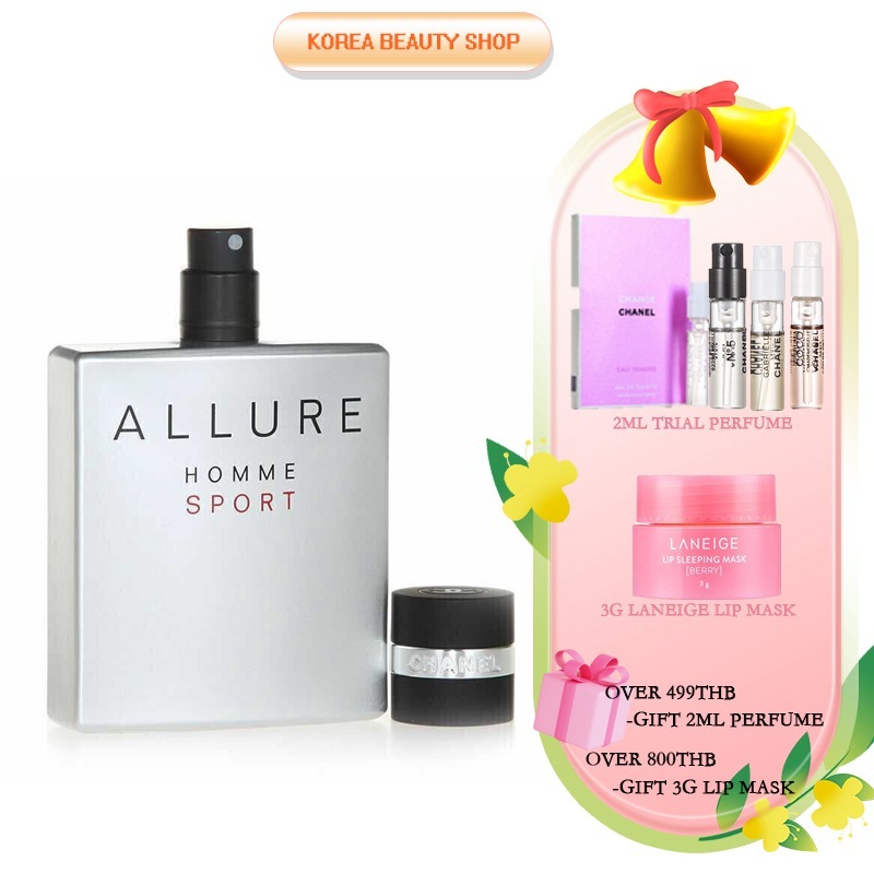 【แท้ 】C*Allure Homme Sport For Men EDT 100ml /น้ำหอมสำหรับผู้ชาย โอ เดอ ทอยเล็ตต์