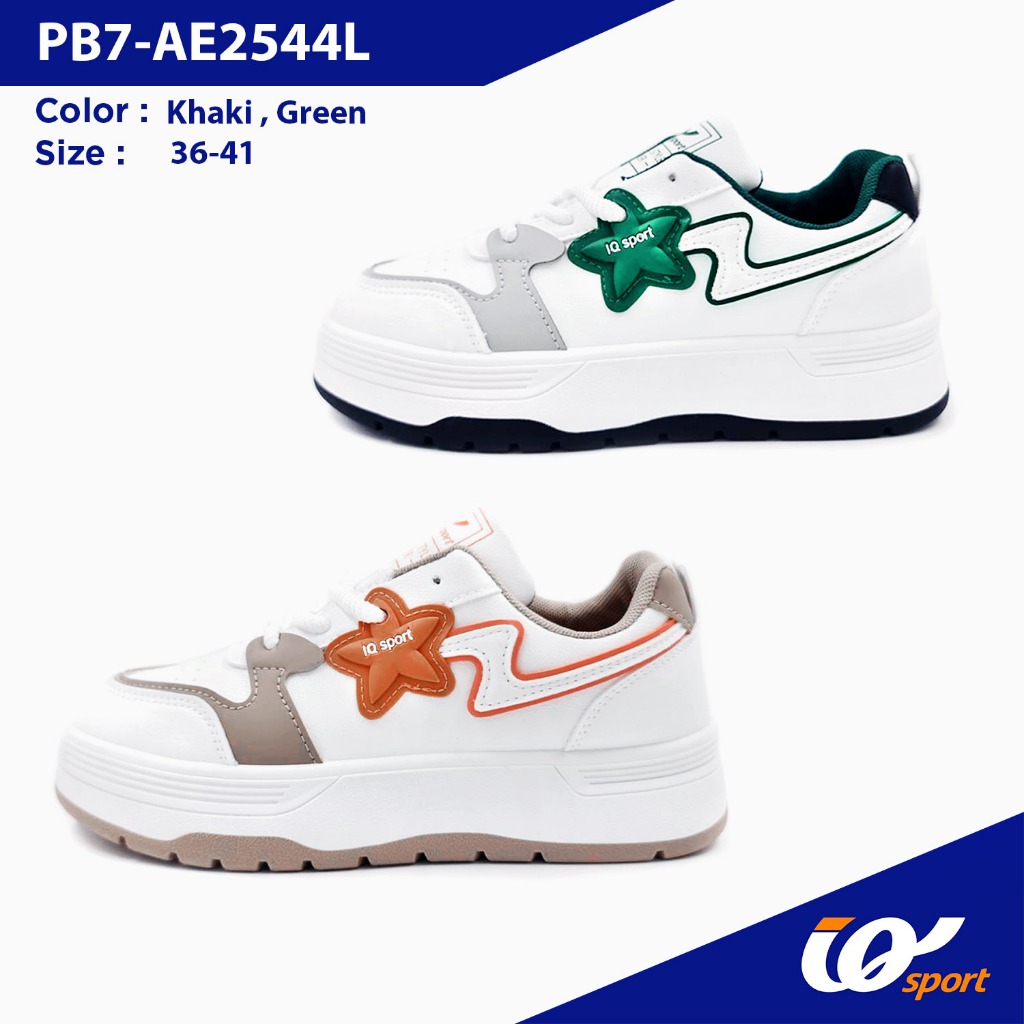 IQ SPORT รองเท้าผ้าใบผู้หญิง (Lifestyle) รหัสPB7-AE2544L