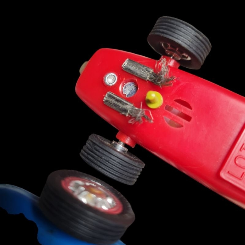 slot car ของเล่นพาสติกสะสม