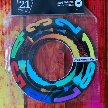 สติกเกอร์ Size "M" สำหรับ ddj sr ddj sr2 ddj rr ddj rx ddj sx ddj sx2 ddj sx3 ddj 800 1 ชุดมี 2 ชิ้น