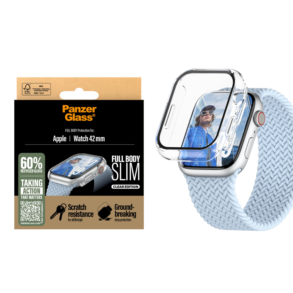 PANZERGLASS Full Body Slim @pple Watch 10 [42 mm] , [46 mm]