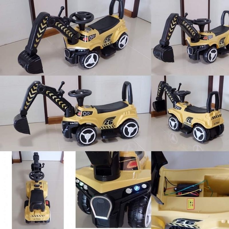 (พร้อมส่ง) รถแบตมีเสียงมีไฟ (เอส26) - รูปที่ 2