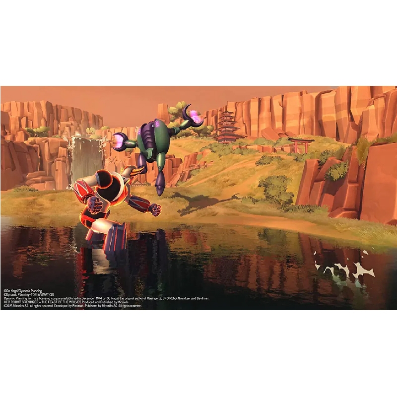 [เกมใหม่ พร้อมส่ง] Nintendo Switch Game UFO Robot Grendizer The Feast of the Wolves Collector's Edition Switch / JP