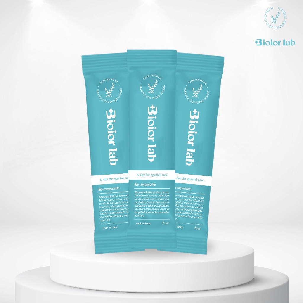 Bioior lab เจลปรับสมดุลช่องคลอด เซ็ทดูแล 3 ชิ้น