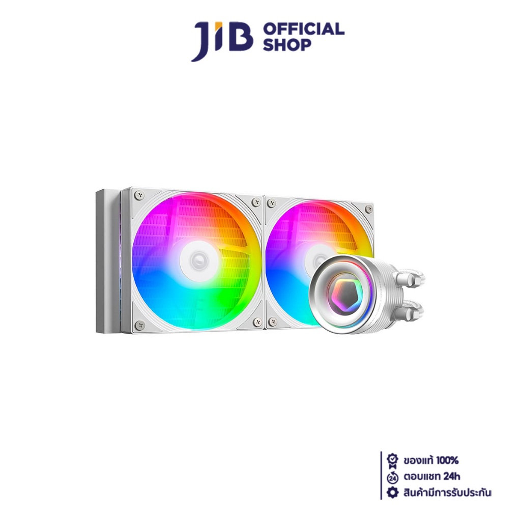 CPU LIQUID COOLER (ระบบระบายความร้อนด้วยน้ำ) ID-COOLING FX240 INF (WHITE)