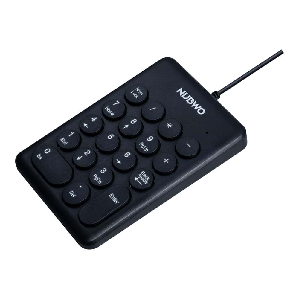 NUMERIC KEYBOARD (แป้นพิมพ์ตัวเลข) NUBWO NK47 (BLACK)