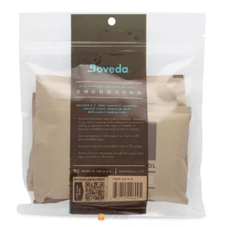 Boveda กันชื้น 4-Pack 40 gram 49% RH for guitars packaged in a resealable ซองกันชื้น