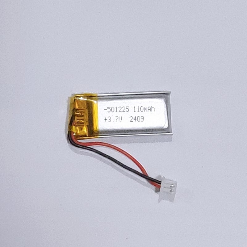 3.7v 110mah  501225 Li-Po li ionแบตเตอรี่ สำหรับMp3 MP4  กล้องติดรถยนต์