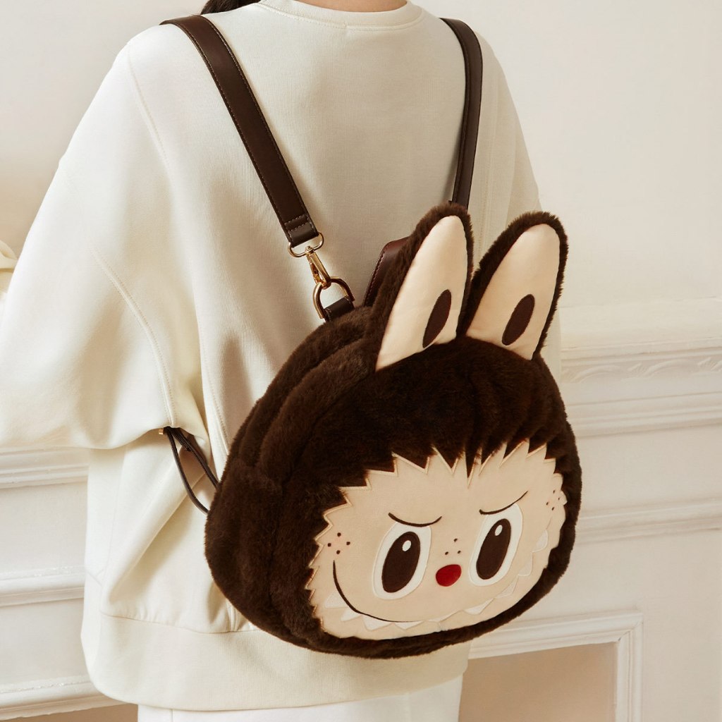 🔥พร้อมส่งในไทย🔥 กระเป๋าบู้หัวโต Classic Bag Series- LABUBU Big Head Backpack แท้💯%