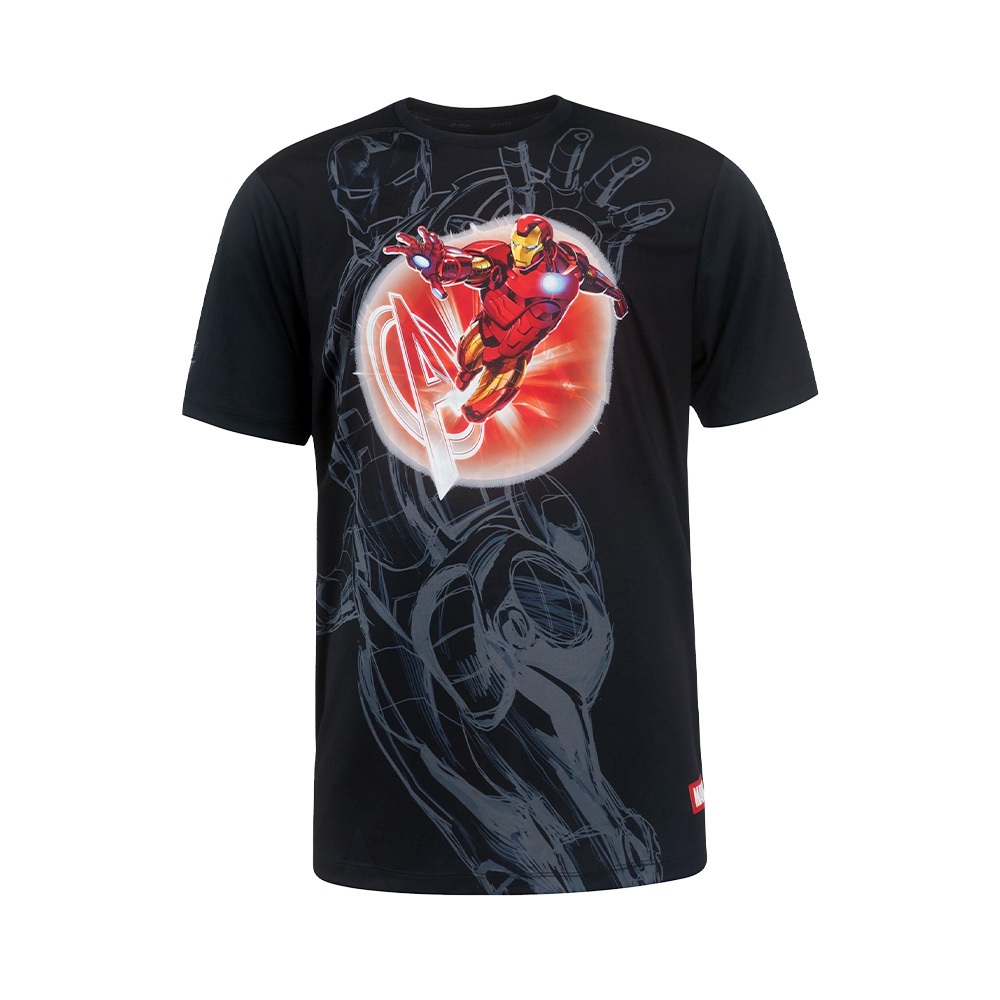 FBT x MARVEL  IRON MAN เสื้อคอกลมลาย เสื้อคอกลมใส่ได้ชายหญิง รหัส D2T216