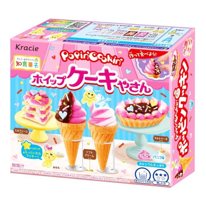 kracie popin cookin ice cream ขนมทำเอง ชุดทำไอศกรีม ขนมของเล่น ทานได้จริง จากญี่ปุ่น