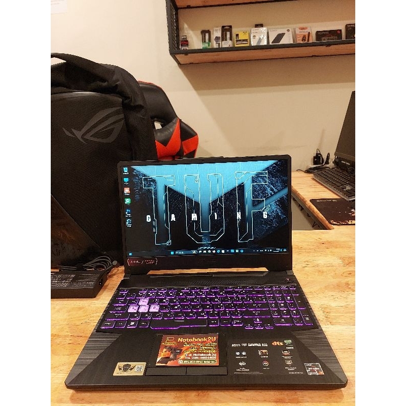 ASUS TUF A15 FA506NFR-HN005W 144Hz R7-7435HS RTX2050 RAM8GB.DDR5 SSD512GB.Gen4 สภาพนางฟ้า99%