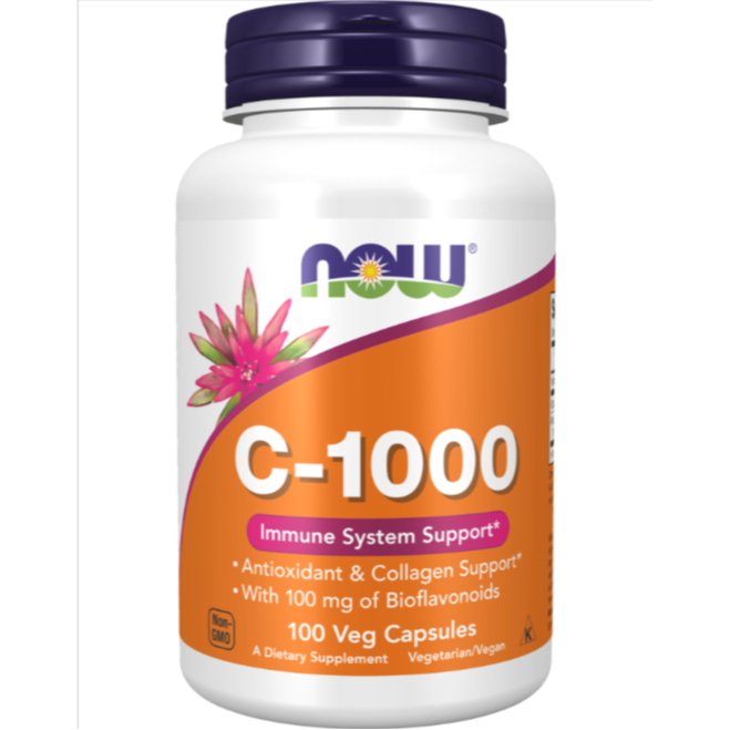 วิตามินซี | Vitamin C-1000 w/ Rutin & Bioflavonoids [Capsules] by NOW FOODS