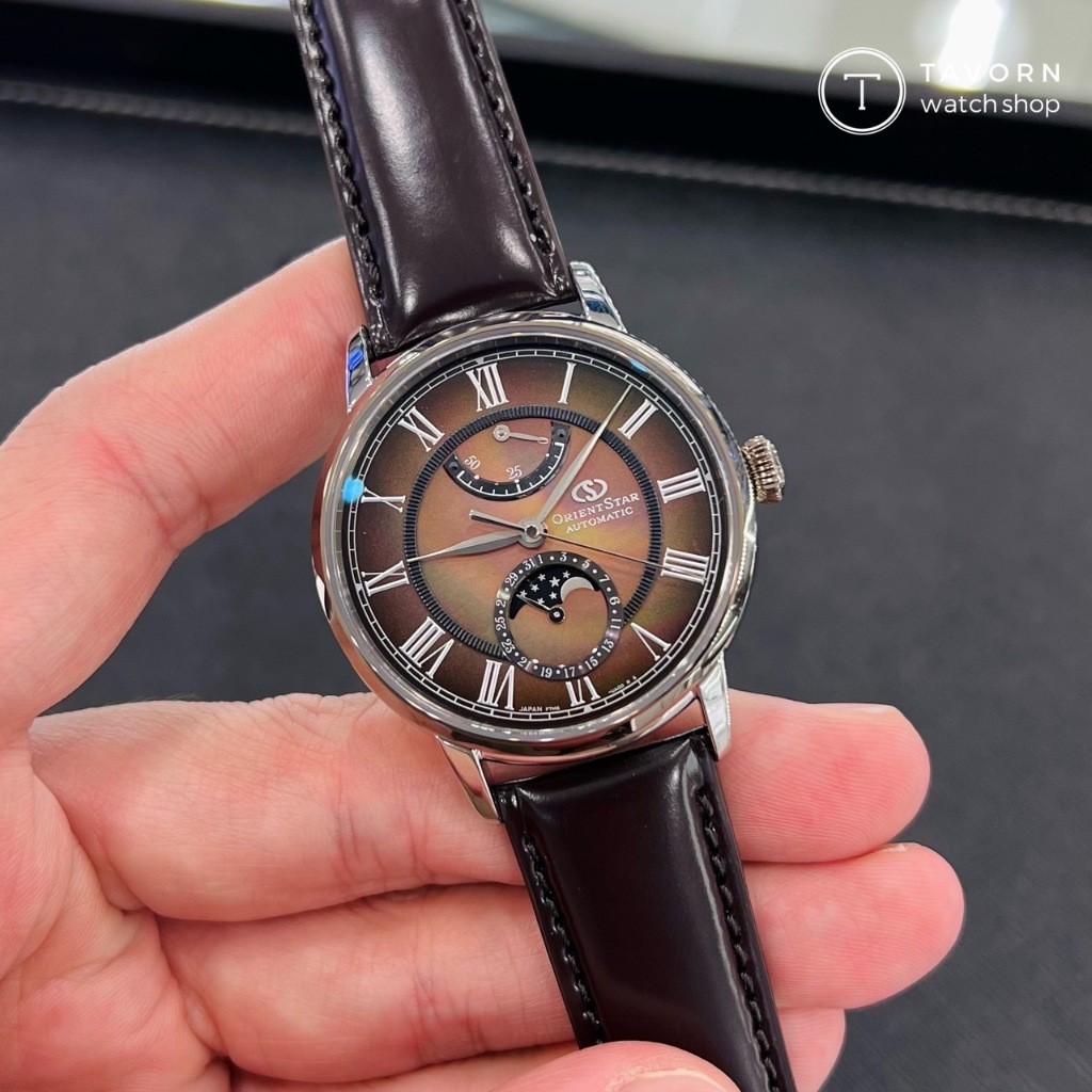 นาฬิกา Orient Star M45 Mechanical Limited สายหนังม้า รุ่น RE-AY0121A