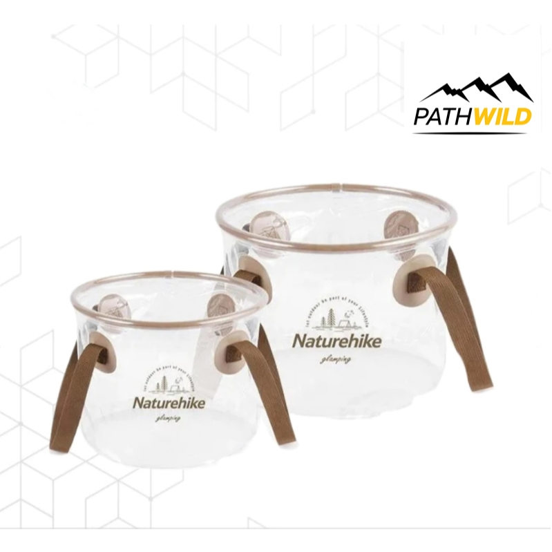 NATUREHIKE Foldable Round Bucket NH20SJ040 ถังน้ำพับได้ขนาด 10L และ 20L
