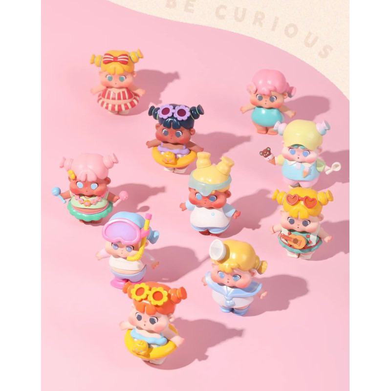 ยกบล็อค พร้อมส่ง Qoqo Be Curious น้องแก้มยุ้ยคอลใหม่ กล่องสุ่ม To Sea With You