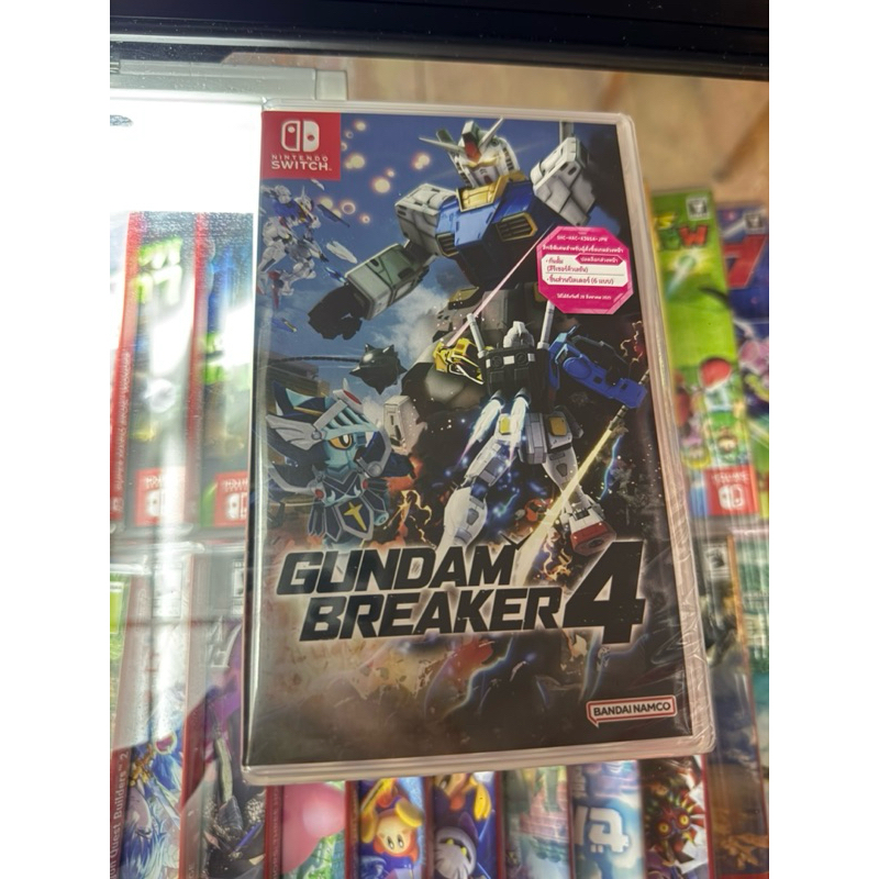 แผ่นสวิตช์มือสอง gundam breaker4 ภาษาไทย