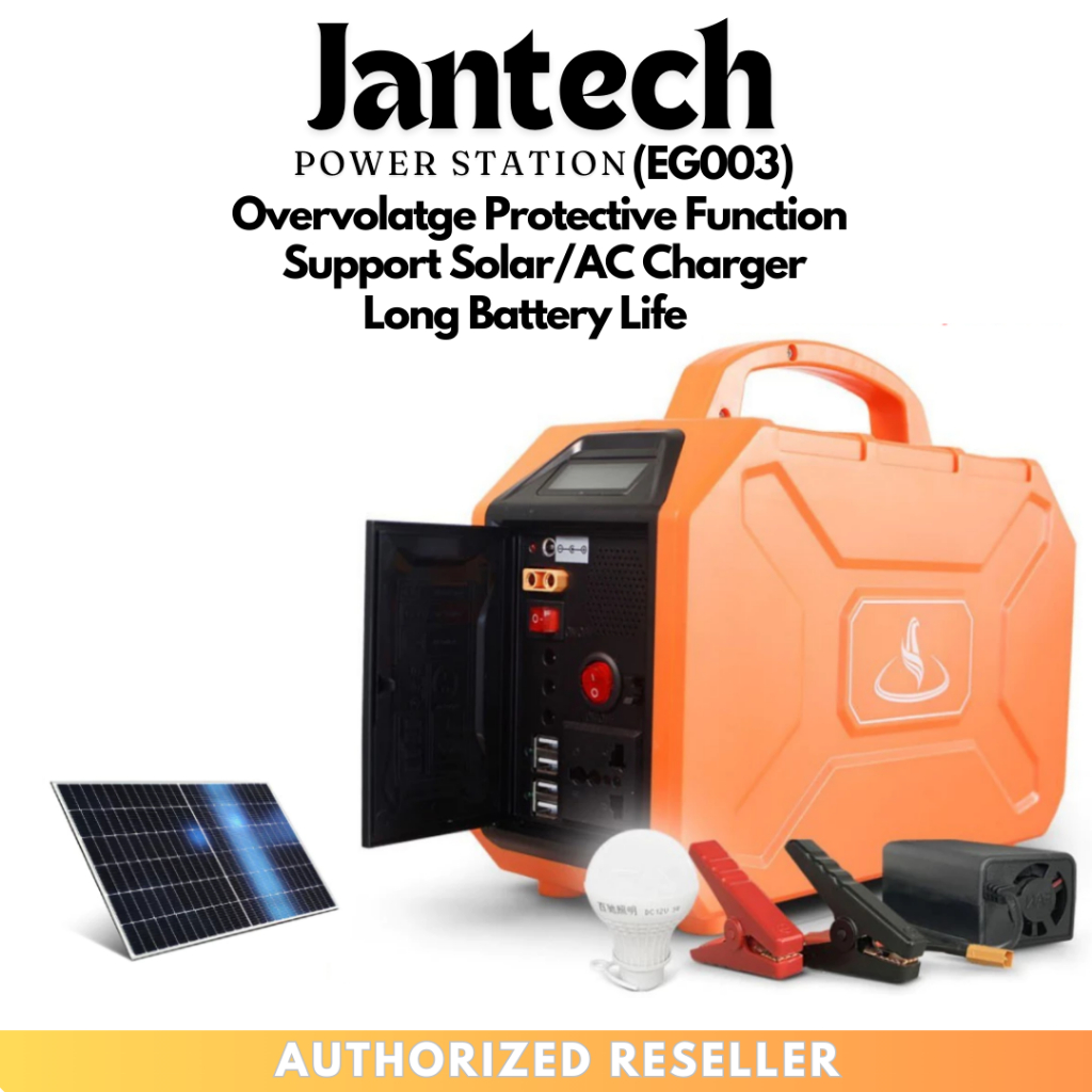 ซื้อ JANTECH แหล่งจ่ายไฟสำรอง EG003/008/009/012 แหล่งจ่ายไฟมือถือกลางแจ้ง 220V/300W แบบพกพาความจุขนาดใหญ่