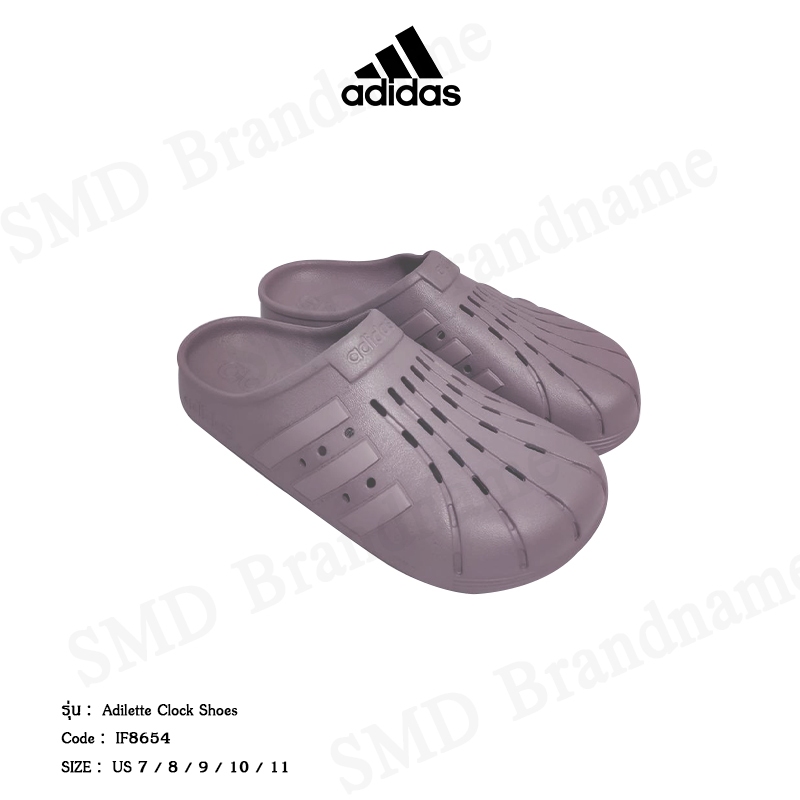 Adidas รองเท้าลำลอง รุ่น Adilette Clock Shoes Code: IF8654