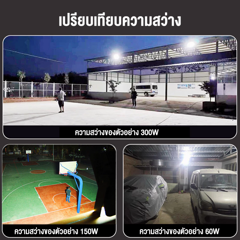 ไฟโซล่าเซลล์กลางแจ้ง กันน้ำ ป้องกันฟ้าผ่า สว่างอัตโนมัติ รับประกัน 10 ปี thumbnail 10