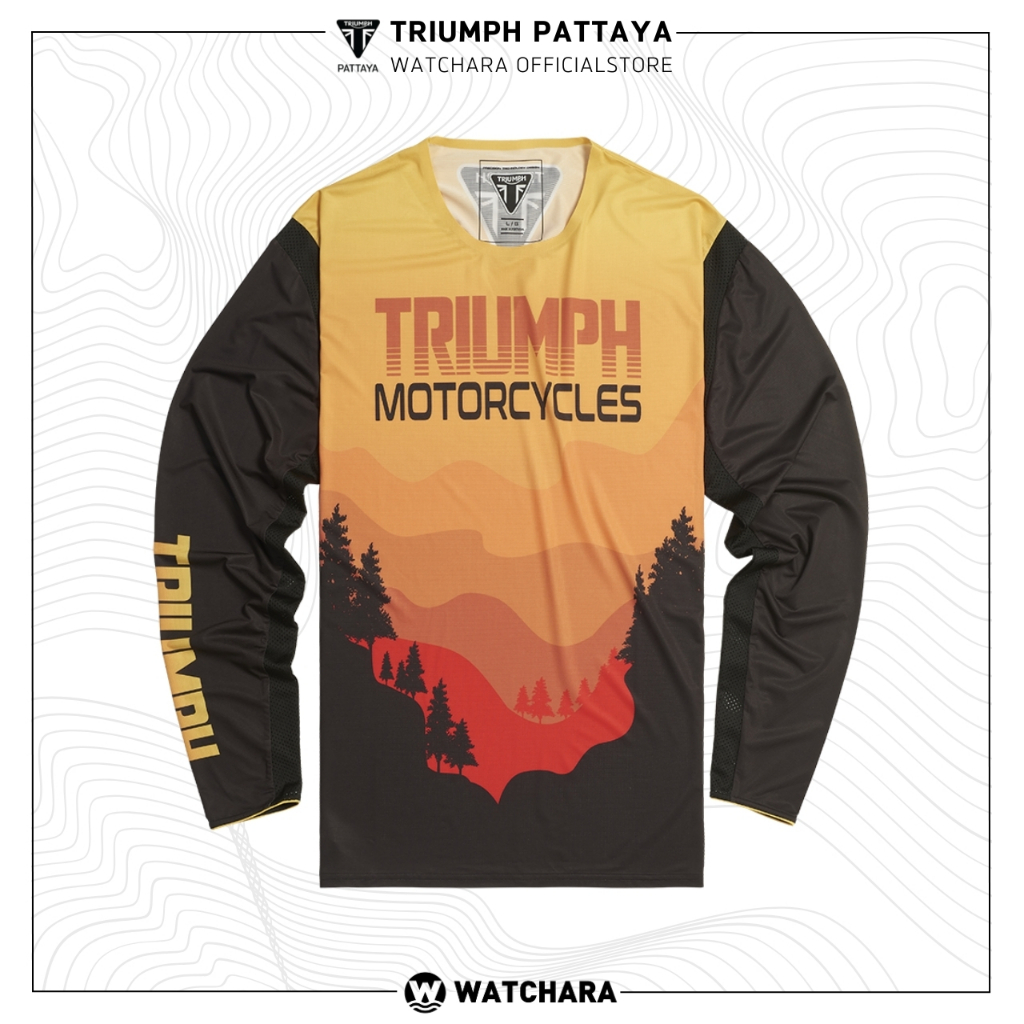Triumph เสื้อแขนยาว SUNSET JERSEY