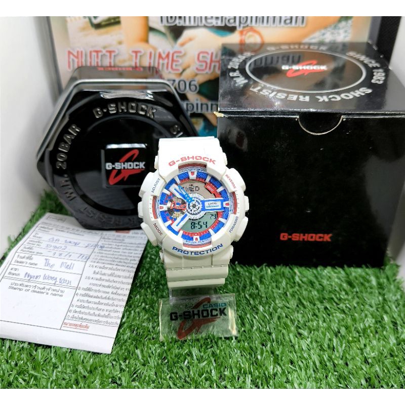 G-Shock มือสองรุ่น🤍GA-110TR-7A❤️💙