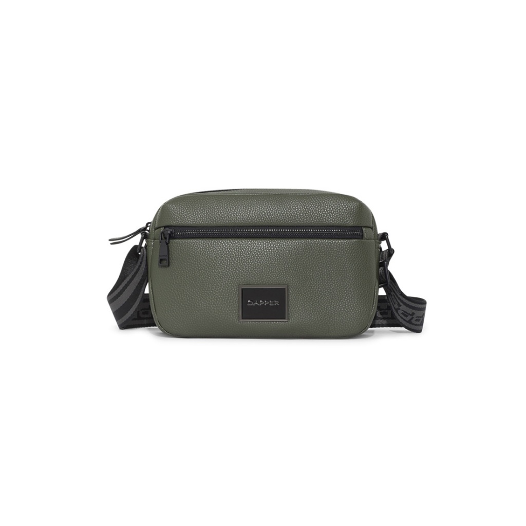 DAPPER กระเป๋าสะพายข้าง Everyday Zipper Crossbody Bag สีเขียว (BM5/OL/1246SF)