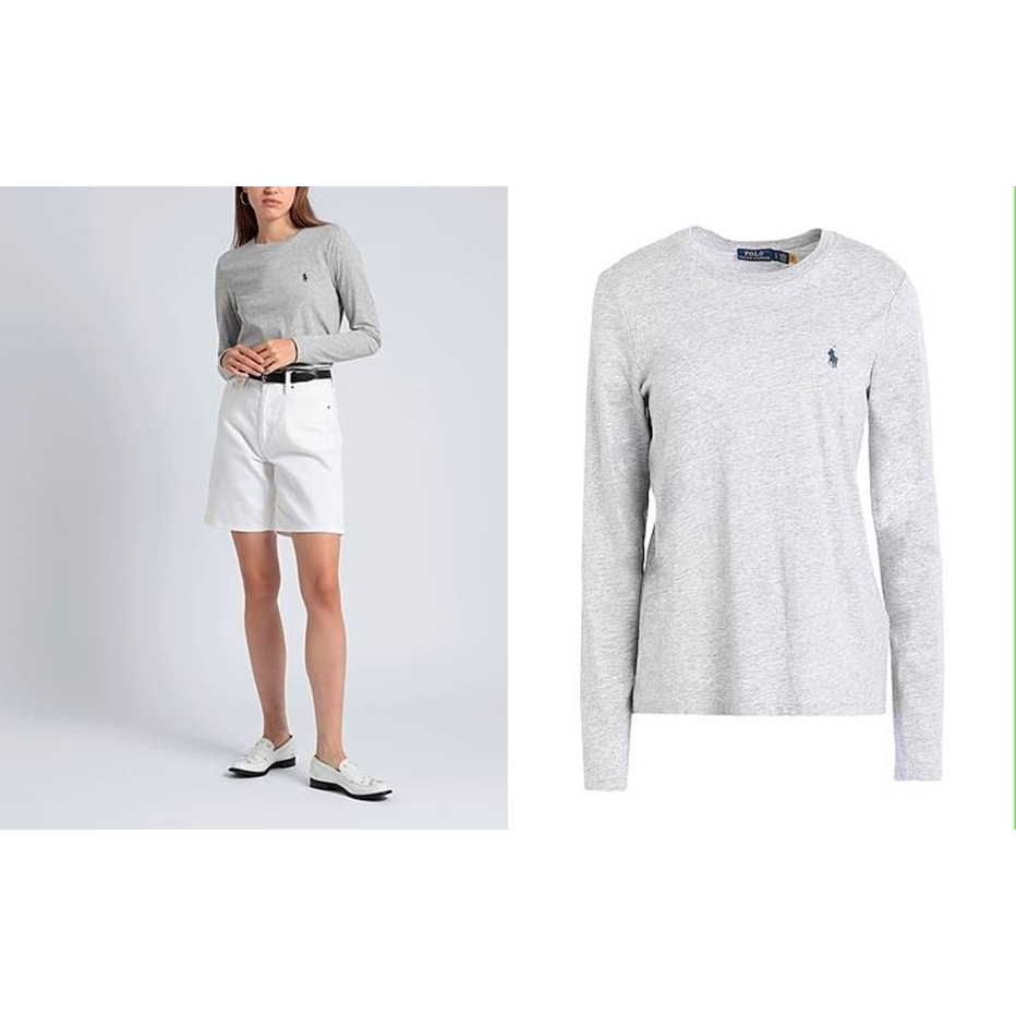 Polo Ralph Lauren long-sleeve T-Shirt เสื้อยืดแขนยาว ปักโลโก้อก ตามสไตร์ polo ผ้าคอตตอนอย่างดี ไม่หนายืดหยุ่นได้ ใส่ได้