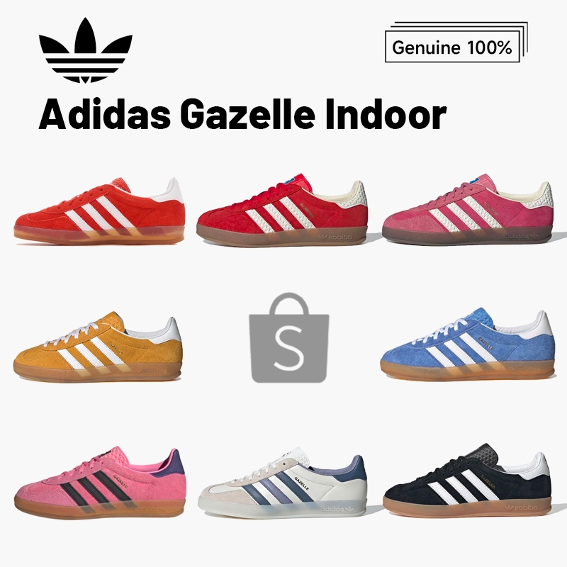 ของแท้ 100% แนะนำ💯 adidas originals Gazelle e Indoor HQ8718 IF1808 IF1809 HQ8716 HQ8717 IE7002 IG164