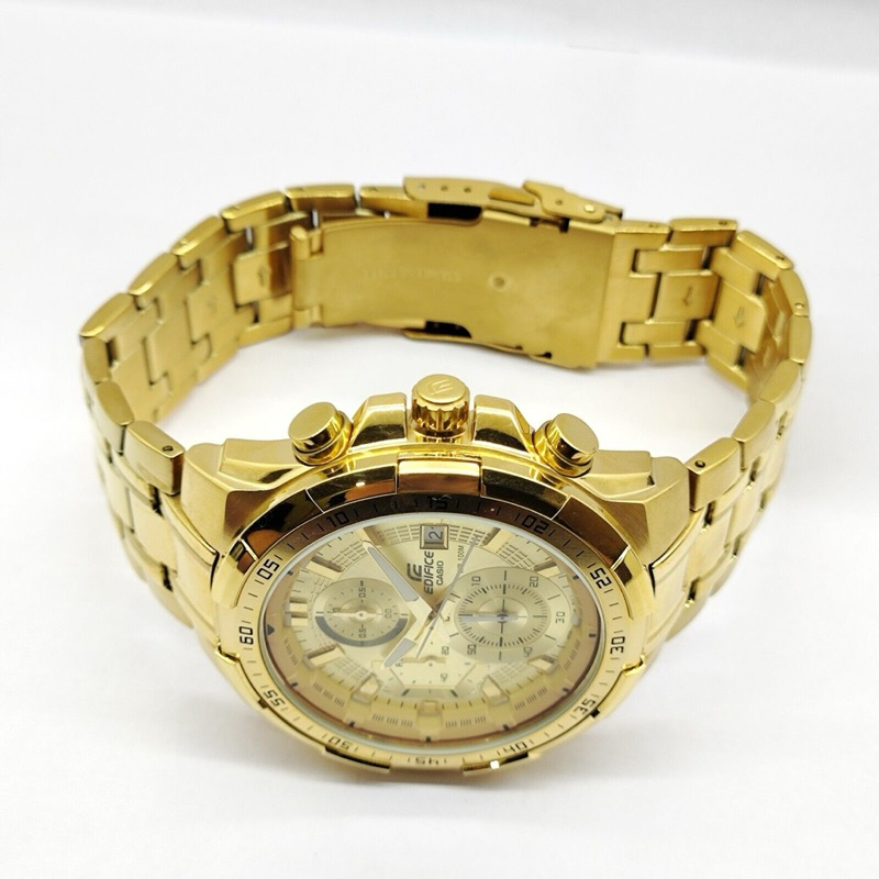 CASIO EDIFICE แท้ 💯% รุ่น EFR-539 Gold Edition พร้อมส่ง