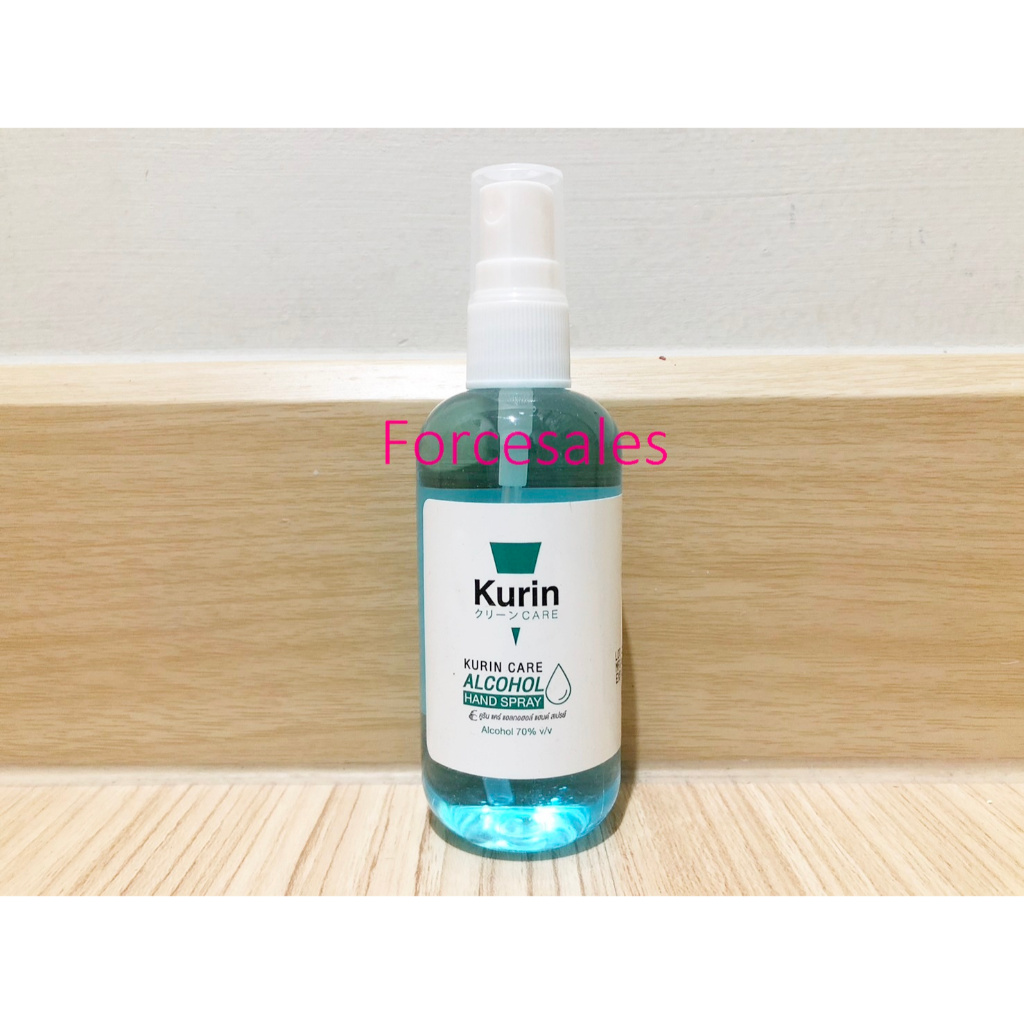 สเปรย์แอลกอฮอล์ Kurin Care Alcohol Hand Spray 100ml