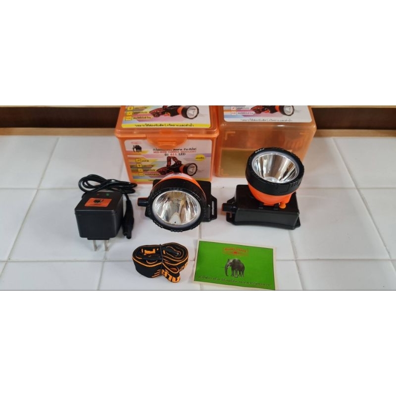 หัวไฟ รุ่น Chang 611 LED ดำน้ำ กรีดยาง ส่องสัตว์