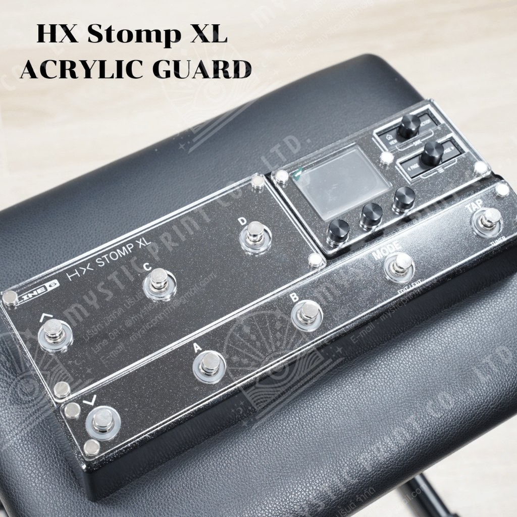 Line6 HX Stomp XL Acrylic guard แผ่นอะคริลิคกันรอย