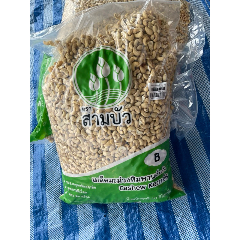 เม็ดมะม่วงดิบ เกรด บี 10  กิโลกรัม