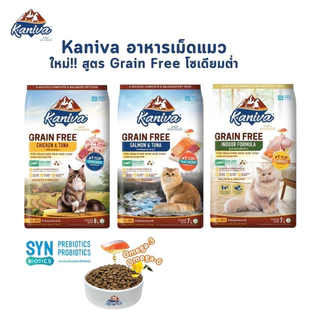[1 KG.] Kaniva อาหารแมวคานิว่า เกรด Grain Free สำหรับแมวทุกช่วงวัย ถุงบรรจุจากโรงงานขนาด 1 kg