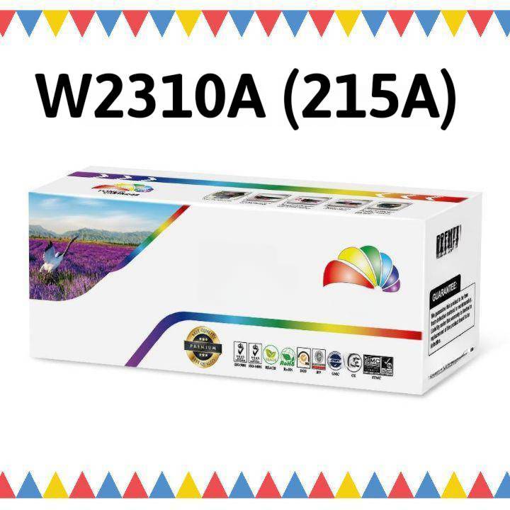 หมึกพิมพ์ โทนเนอร์ ตลับเทียบเท่า W2310A BK ( 215A) (1.05k) Color box ดำ