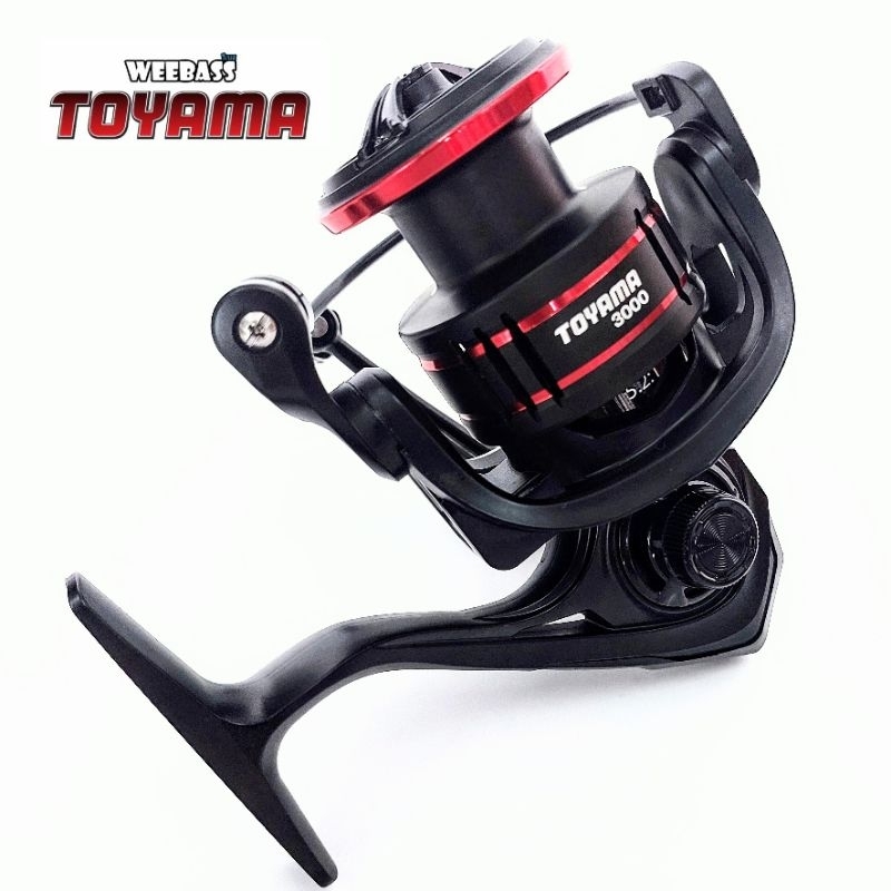 รอกสปินนิ่ง WEEBASS TOYAMA เบรค 4-8kg แขนเกลียว