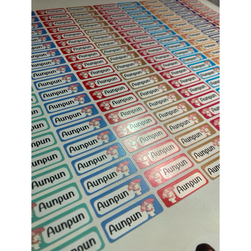 สติ๊กเกอร์รูปหน้าเด็ก ติดของใช้ (171ดวง) สติ๊กเกอร์ชื่อ ติดสี ติดดินสอ กันน้ำ100%