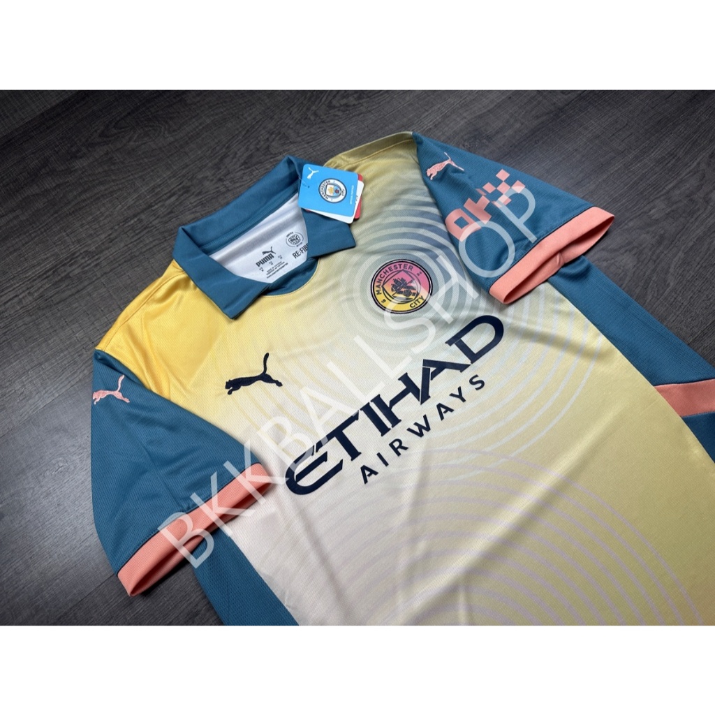 เสื้อฟุตบอล แมนซิตี้ 4TH X Oasis 2024/25